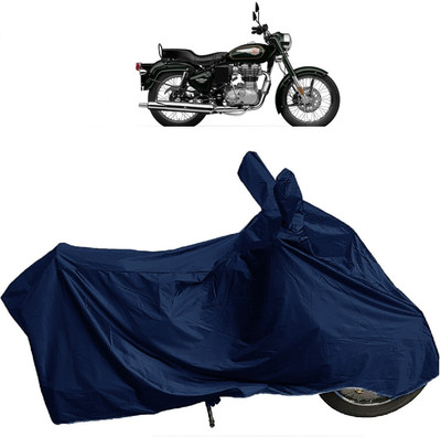 DIGGU Two Wheeler Cover for Royal Enfield(Standardv, Blue)