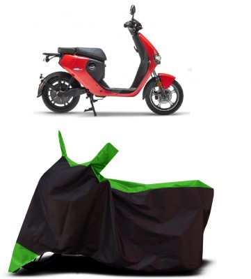 VESMEI Two Wheeler Cover for Kawasaki(Z250, Green)