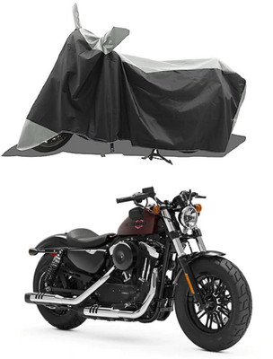 GROFATIK Two Wheeler Cover for Harley Davidson(Forty Two, White)