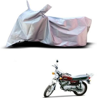 Varnwal E Commerce Waterproof Two Wheeler Cover for Yamaha(RX 100, Silver)