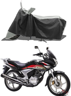 GROFATIK Two Wheeler Cover for Honda(CBF150, Grey)