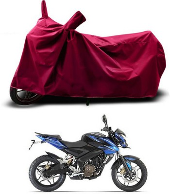 Ascension Waterproof Two Wheeler Cover for Bajaj(Pulsar 200NS FI, Maroon)