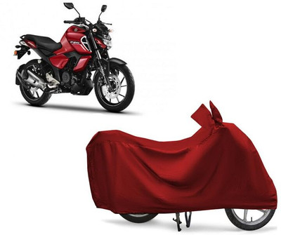 KEDIT Two Wheeler Cover for Yamaha(FZS-FI V3 BS6, Maroon)