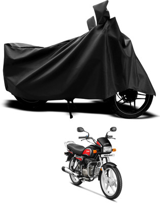 CODOKI Waterproof Two Wheeler Cover for Hero(Splendor, Black)
