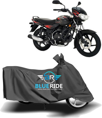 MWBB Waterproof Two Wheeler Cover for Bajaj(Discover 135, Grey)