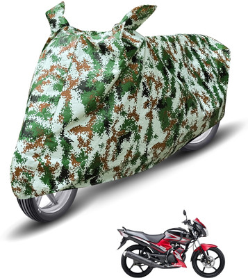 Auto Hub Waterproof Two Wheeler Cover for Yamaha(SS 125, Green)