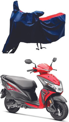 prajapati Waterproof Two Wheeler Cover for Honda(Dio, Red, Blue)