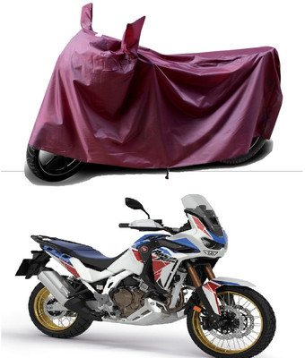 APNEK Waterproof Two Wheeler Cover for Honda(CRF1000L Africa Twin BS6, Maroon)