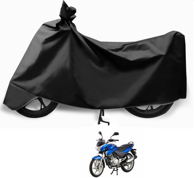 Euro Care Waterproof Two Wheeler Cover for Bajaj(Discover 150 f, Black)