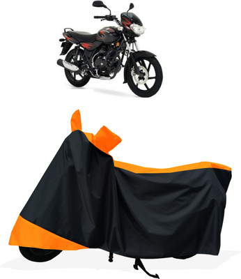 Tricway Two Wheeler Cover for Bajaj(Discover 125 DTS-i, Orange)