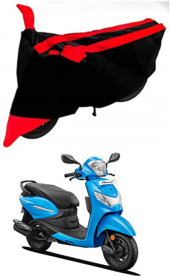 AutoGalaxy Waterproof Two Wheeler Cover for Hero(Pleasure Plus, Red, Black)