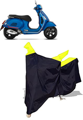 Amexride Two Wheeler Cover for Vespa(GTS Super 300 BS6, Multicolor)