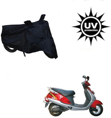 MMSSTAR Waterproof Two Wheeler Cover for Kinetic(Nova, Black)