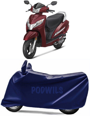 PODWILS Two Wheeler Cover for Honda(Activa 125, Blue)