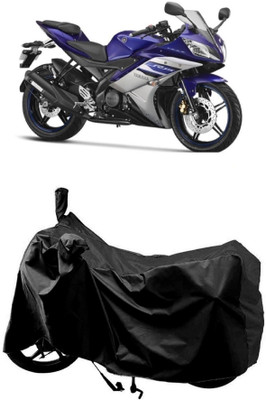 MMSSTAR Waterproof Two Wheeler Cover for Yamaha(YZF R15 Ver 2.0, Black)