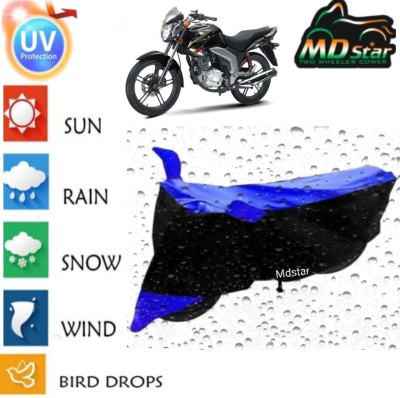 Mdstar Waterproof Two Wheeler Cover for Hero(Electra 4S, Blue)