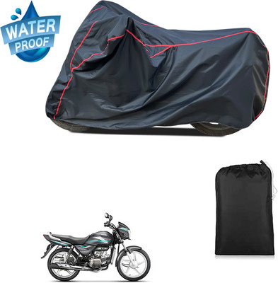 CODOKI Waterproof Two Wheeler Cover for Hero(Splendor PRO, Black)