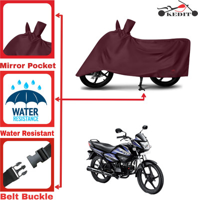 AASHTIK MART Two Wheeler Cover for Hero(Splendor NXG, Maroon)