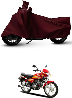 ZEDTEEK Waterproof Two Wheeler Cover for Hero(HF Deluxe i3s, Maroon)