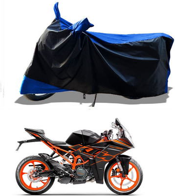 DeepShakshi AUTOMOTIVE Waterproof Two Wheeler Cover for KTM(RC 125 BS6, Blue)