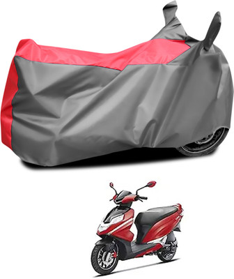 PAGORA Waterproof Two Wheeler Cover for Hero(Dare, Grey, Red)
