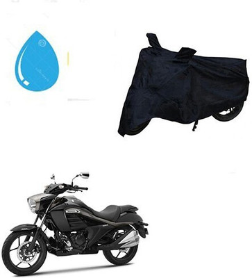 DeepShakshi AUTOMOTIVE Waterproof Two Wheeler Cover for Suzuki(Intruder, Black)