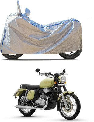 CODOKI Waterproof Two Wheeler Cover for JAWA(Jawa, Silver)