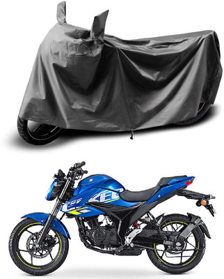 Gali Bazar Waterproof Two Wheeler Cover for Suzuki(Grey)