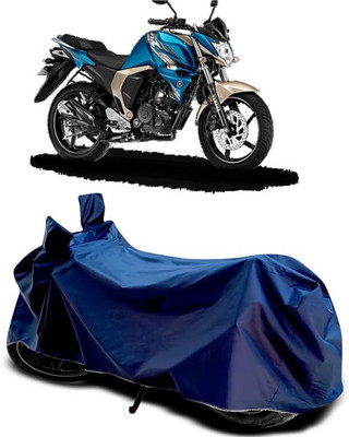 AASHTIK MART Two Wheeler Cover for Yamaha(FZ-FI, Blue)