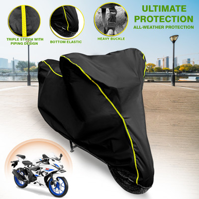 GARREGE Waterproof Two Wheeler Cover for Suzuki(GSX R150, Blue)