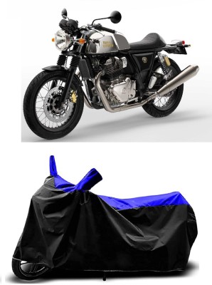 VESMEI Two Wheeler Cover for Royal Enfield(Continental GT, Blue)