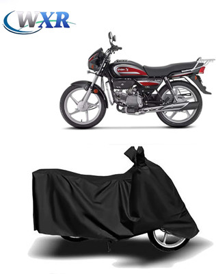 WXR Waterproof Two Wheeler Cover for Hero(Splendor Plus, Black)