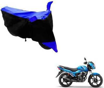 Mdstar Waterproof Two Wheeler Cover for TVS(Victor, Black)