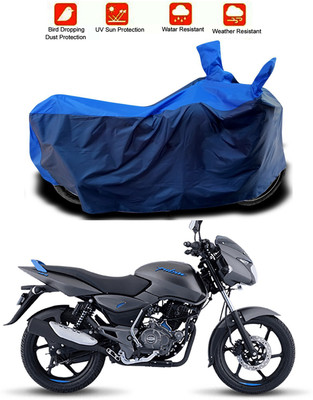 MMSSTAR Waterproof Two Wheeler Cover for Bajaj(Pulsar 125, Blue, Blue)
