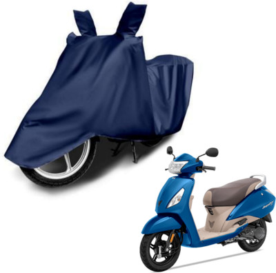 AIKOZIYA Waterproof Two Wheeler Cover for TVS(Jupiter classic, Blue)