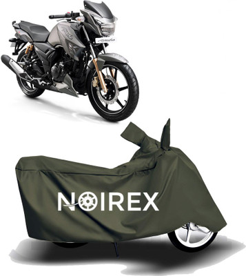 NOIREX Two Wheeler Cover for TVS(Apache RTR 180, Green)