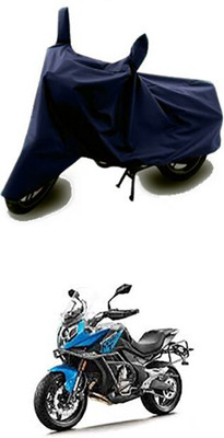 Mdstar Waterproof Two Wheeler Cover for Universal For Bike(Blue)