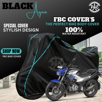 AUTOCAD Waterproof Two Wheeler Cover for Hero(Xtreme, Black)