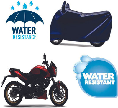 Mdstar Waterproof Two Wheeler Cover for Bajaj(Dominar 400, Blue)