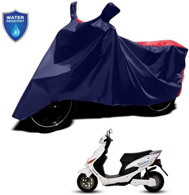 JSJINSIL Waterproof Two Wheeler Cover for Hero(Electric Cruz, Red, Blue)