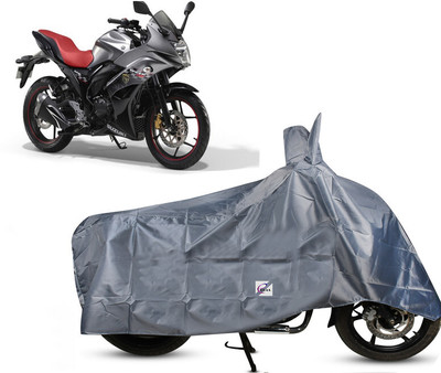 EGAL Waterproof Two Wheeler Cover for Suzuki(Gixxer Special Edition BS6, Grey)