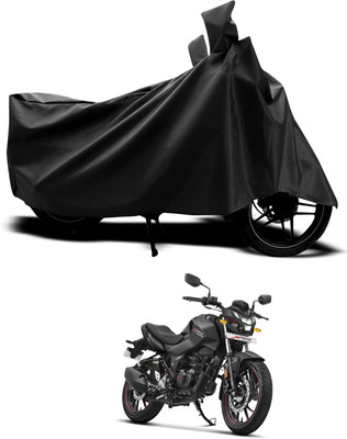 CODOKI Waterproof Two Wheeler Cover for Hero(Xtreme 160 R, Black)