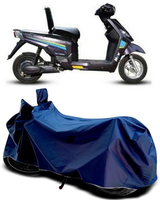 AASHTIK MART Two Wheeler Cover for Hero(Electric NYX, Blue)