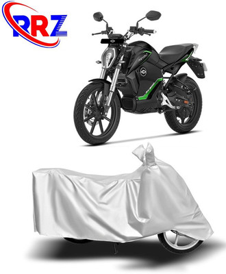 RRZ Waterproof Two Wheeler Cover for Revolt(RV 300, White)