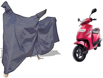 Amexride Two Wheeler Cover for Mahindra(Kine, Grey)
