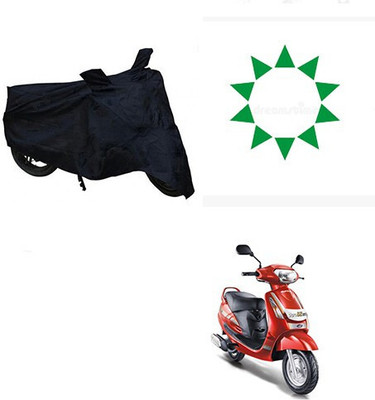 DeepShakshi AUTOMOTIVE Waterproof Two Wheeler Cover for Mahindra(Duro DZ, Black)