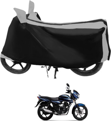 Euro Care Waterproof Two Wheeler Cover for Bajaj(Discover 135, Silver)