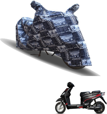 SS FOR YOUR SMART NEEDS Waterproof Two Wheeler Cover for Hero(Electric NYX e5 BS6, Multicolor)