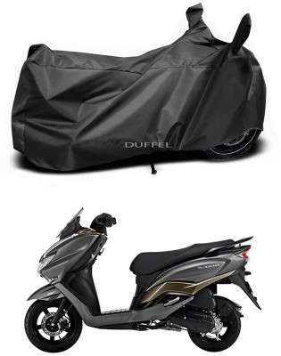 Duffel Two Wheeler Cover for Suzuki(Black)