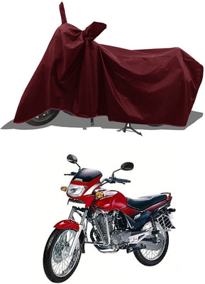 KEDIT Two Wheeler Cover for Hero(Passion Pro, Maroon)